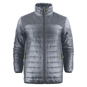 Printer Mens Expedition Padded Jacket / Steel Grey